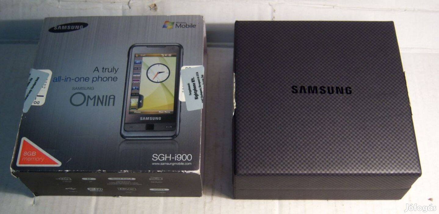 Samsung i900 Omnia (2008) Üres Doboz