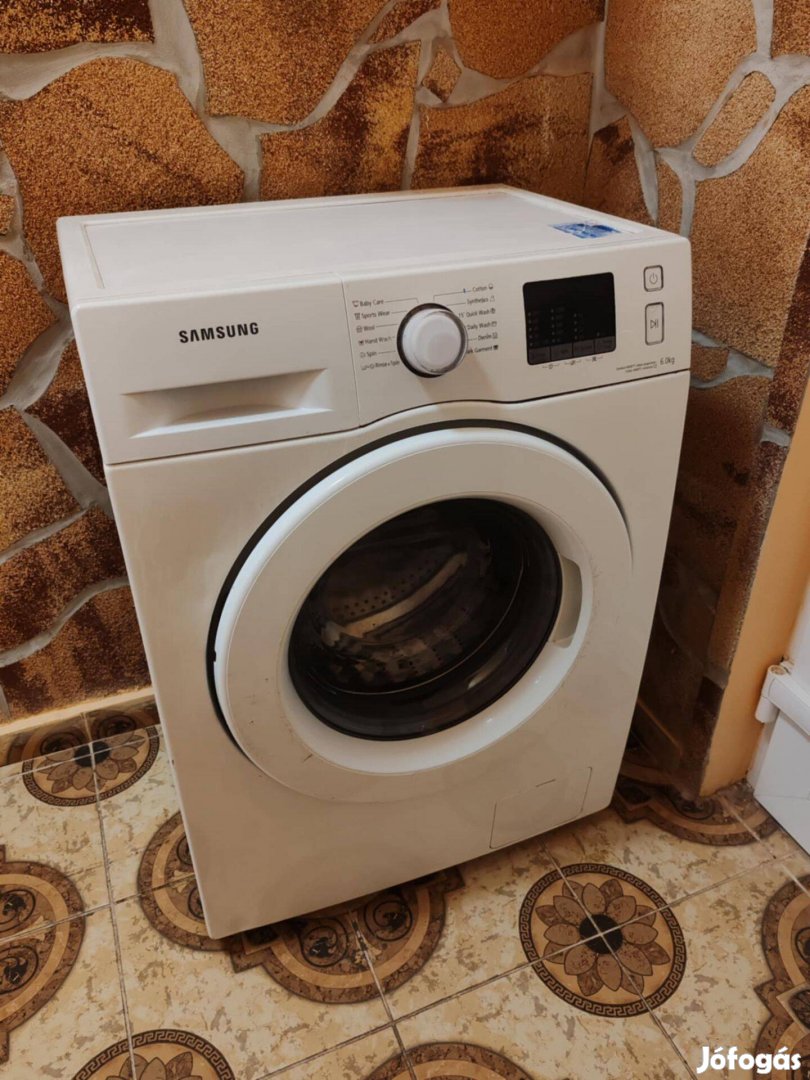 Samsung kerámia fűtőszálas, 6 kg ,mosógép eladó! Olcsón!