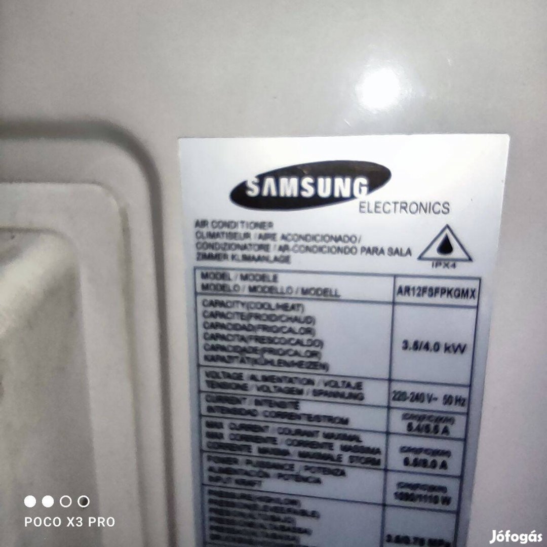 Samsung klíma vezérlő elektronika kültéri egységbe