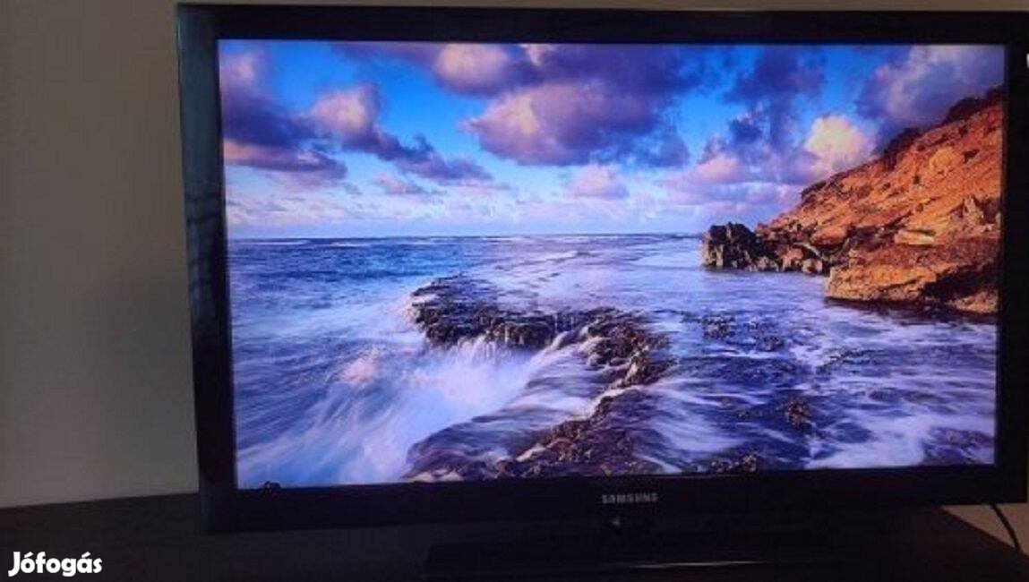 Samsung le37b530 Lcd tv kijelző, láb, távirányító, ház,Tápegys.hibás