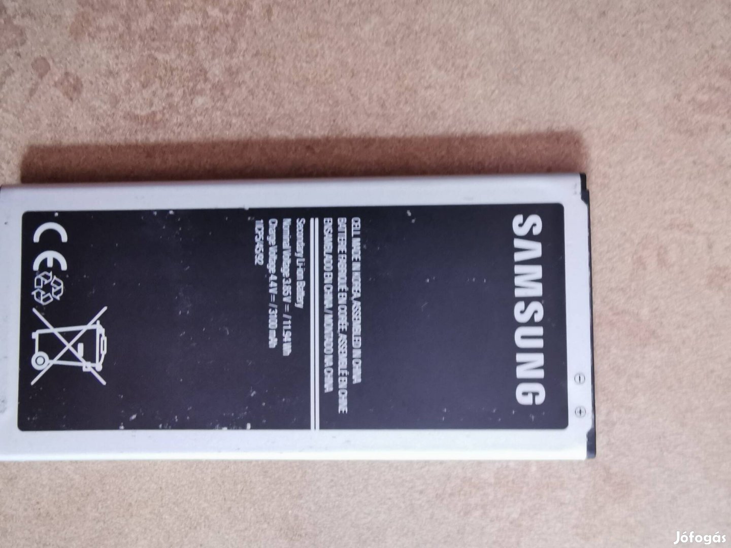 Samsung mobiltelefon  akkumulátor