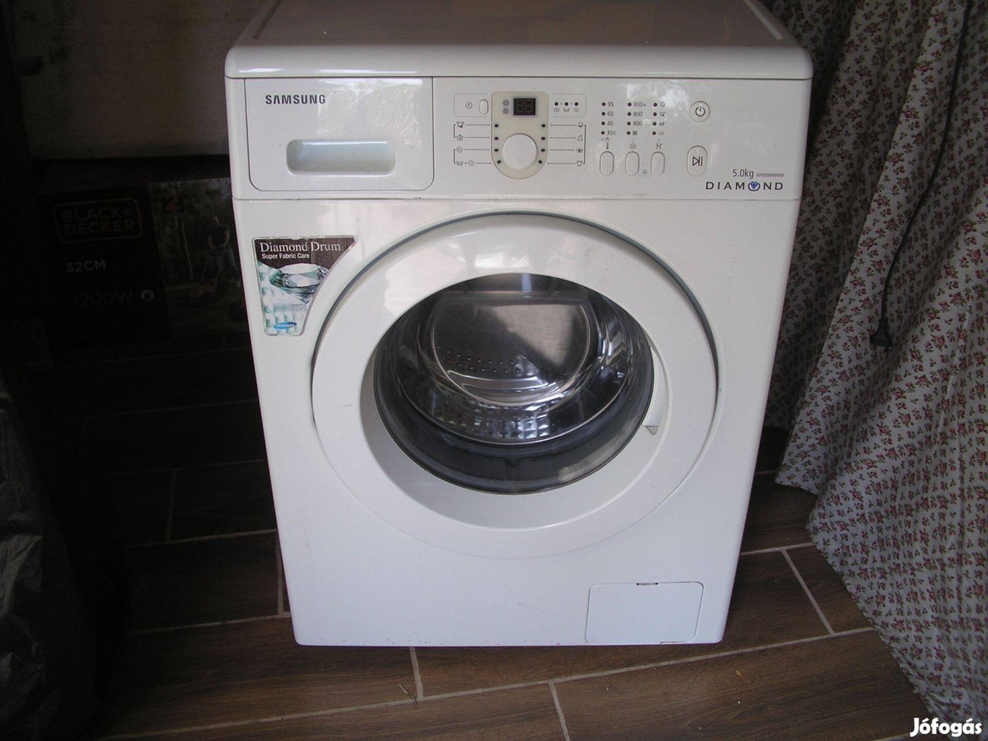 Samsung mosógép, szép állapot 5kg mosás, vezérlője hibás