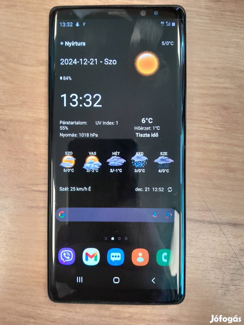 Samsung not 8 mobiltelefon