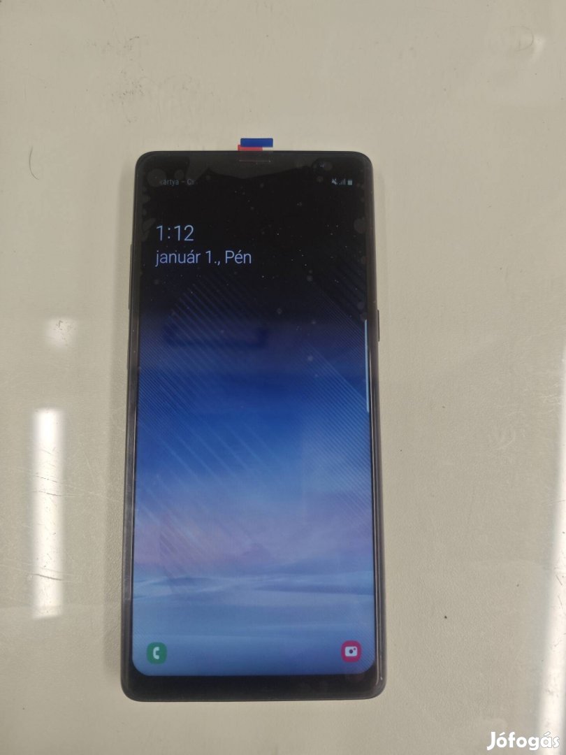 Samsung note 8 (új akksi, kijelző, hátlap) 