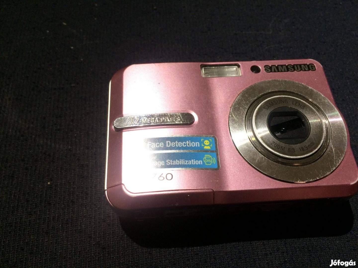 Samsung pink digitális fényképezőgép