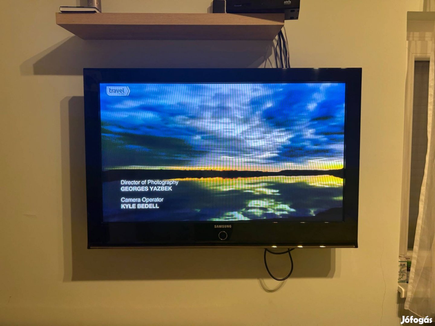 Samsung plazma TV -106 cm-es képátló- nagyon jó állapotban eladó