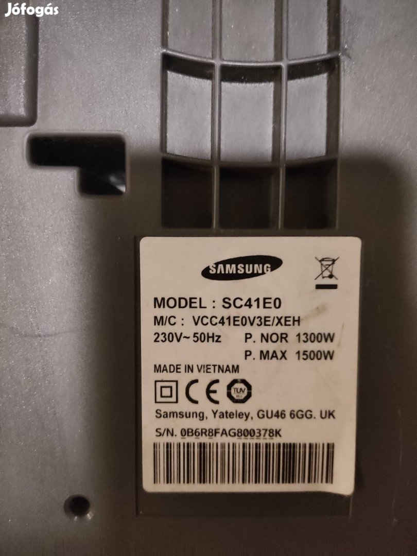 Samsung porszívó 