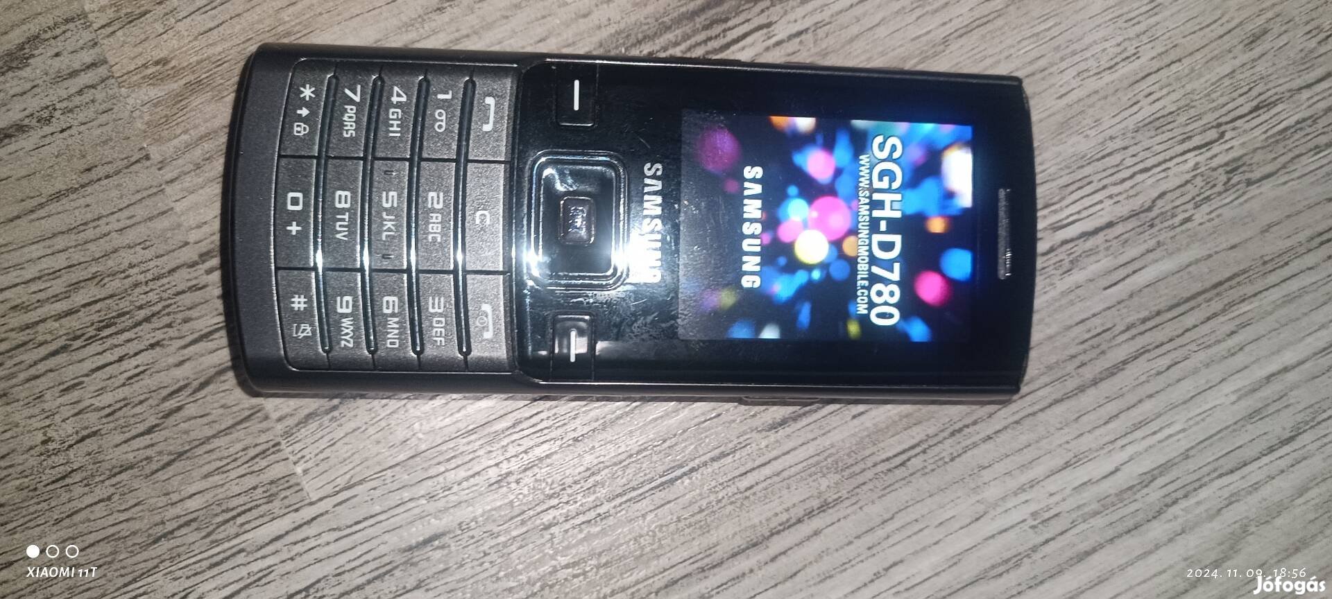 Samsung sgh-d780 duos eladó. Két sim. Nagyon szép. Posta 