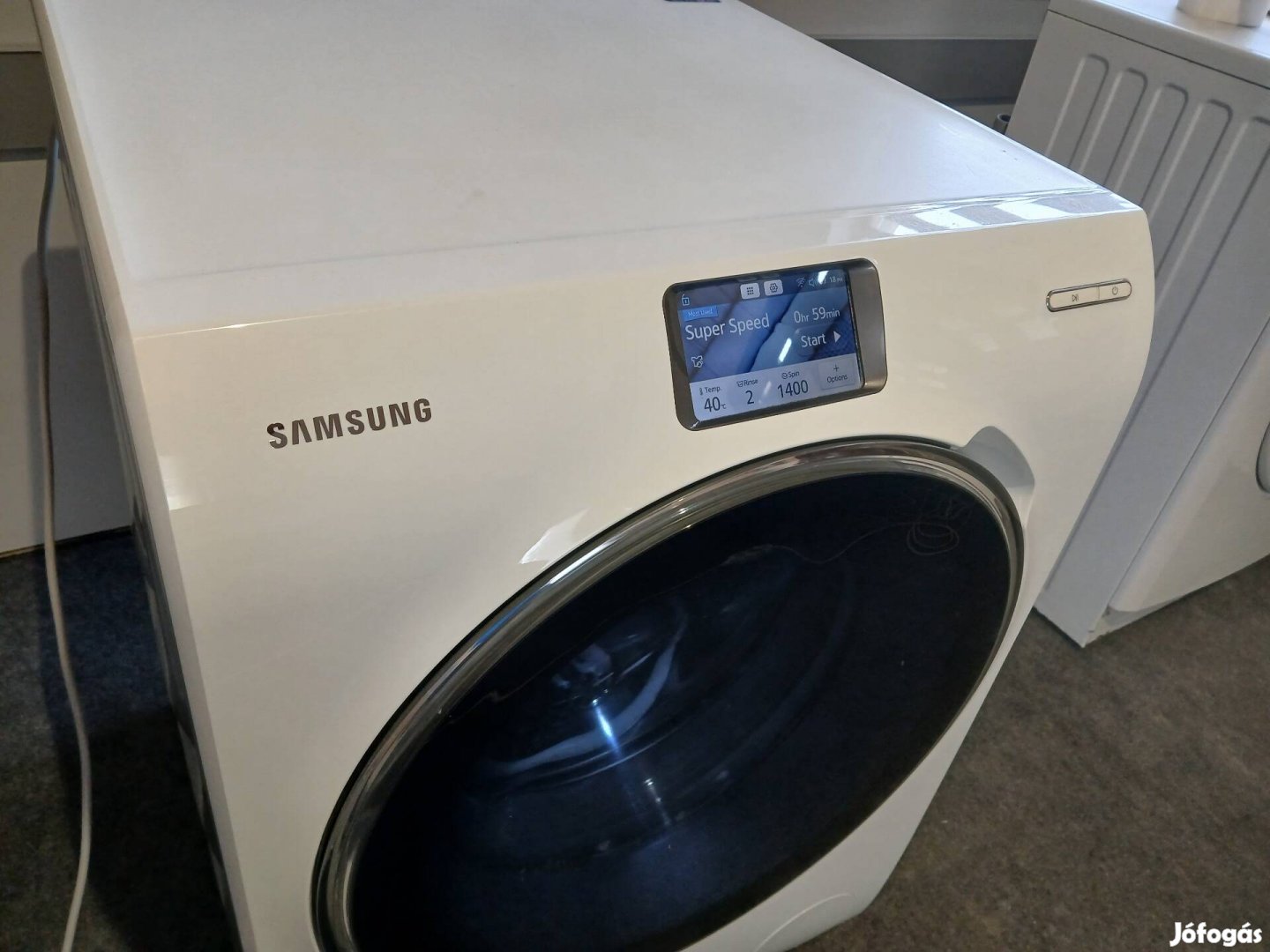 Samsung smart 10kg os elöltöltős mosógép 