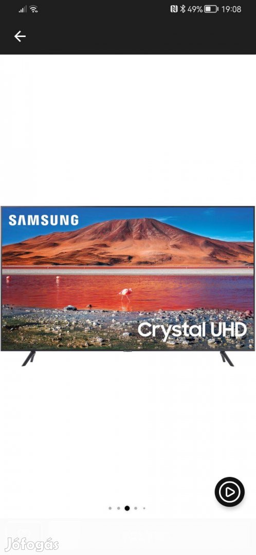 Samsung smart Tv 58" elado