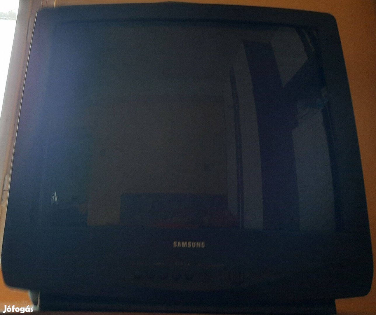 Samsung színes TV, képcsöves, távirányítóval együtt