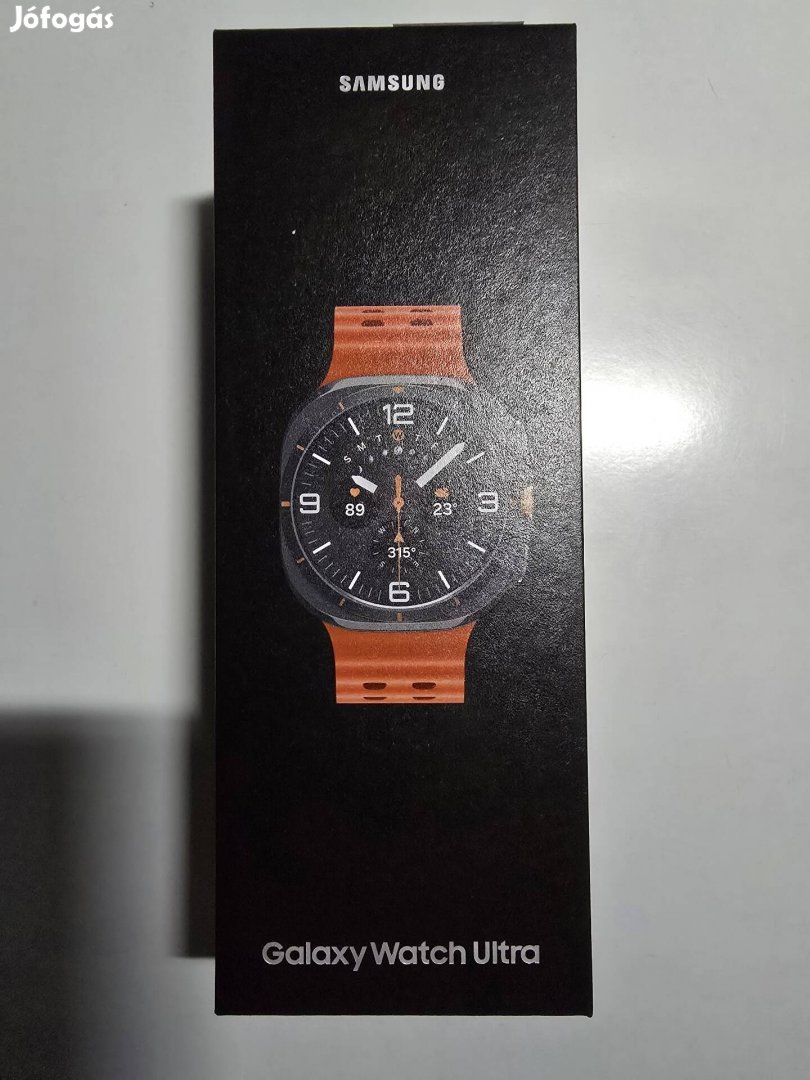 Samsung watch ultra makulátlan garanciás. 