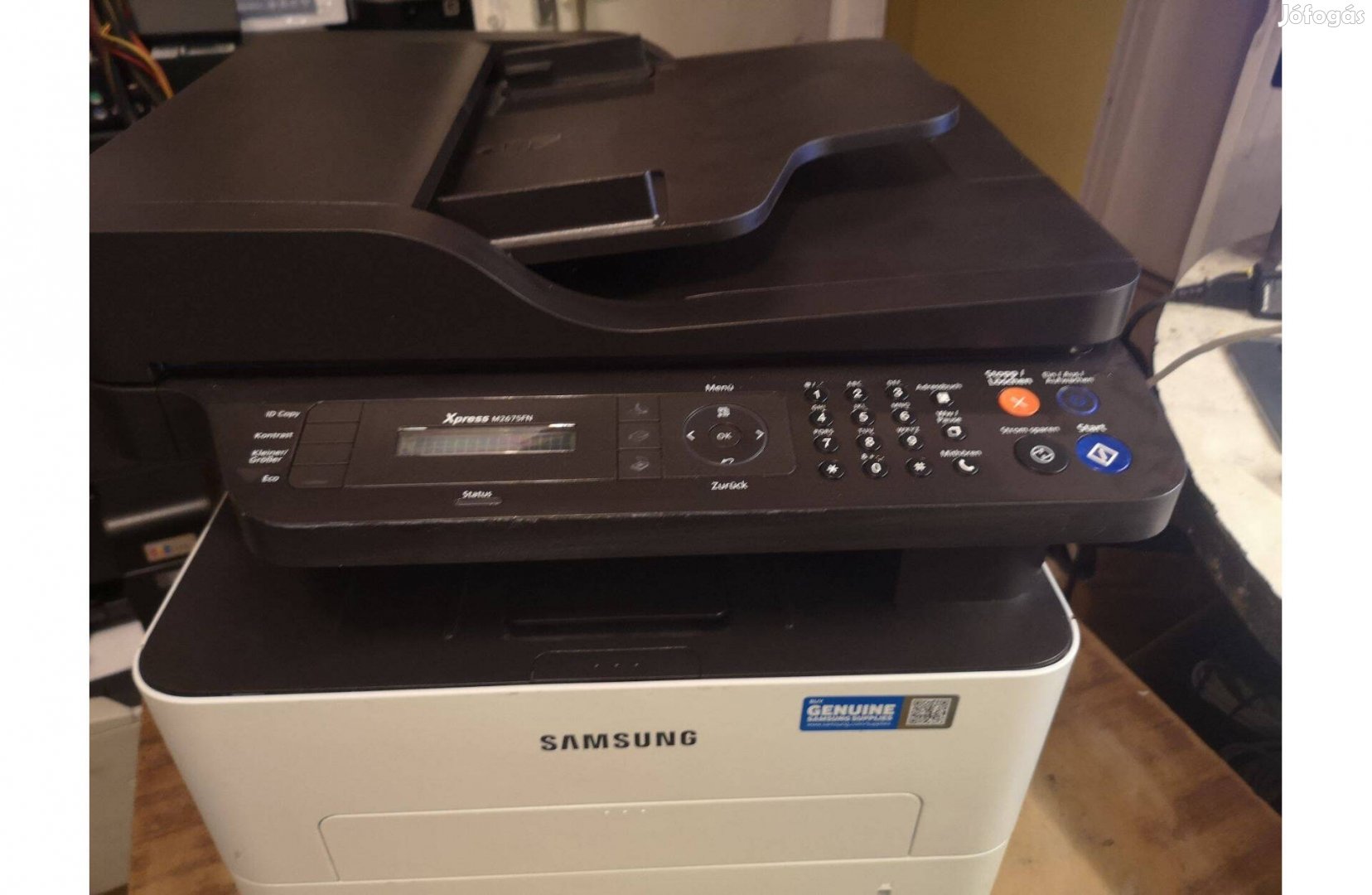 Samsung xpress M2675FN hálózatos fekete - fehér lézer nyomtató - másol