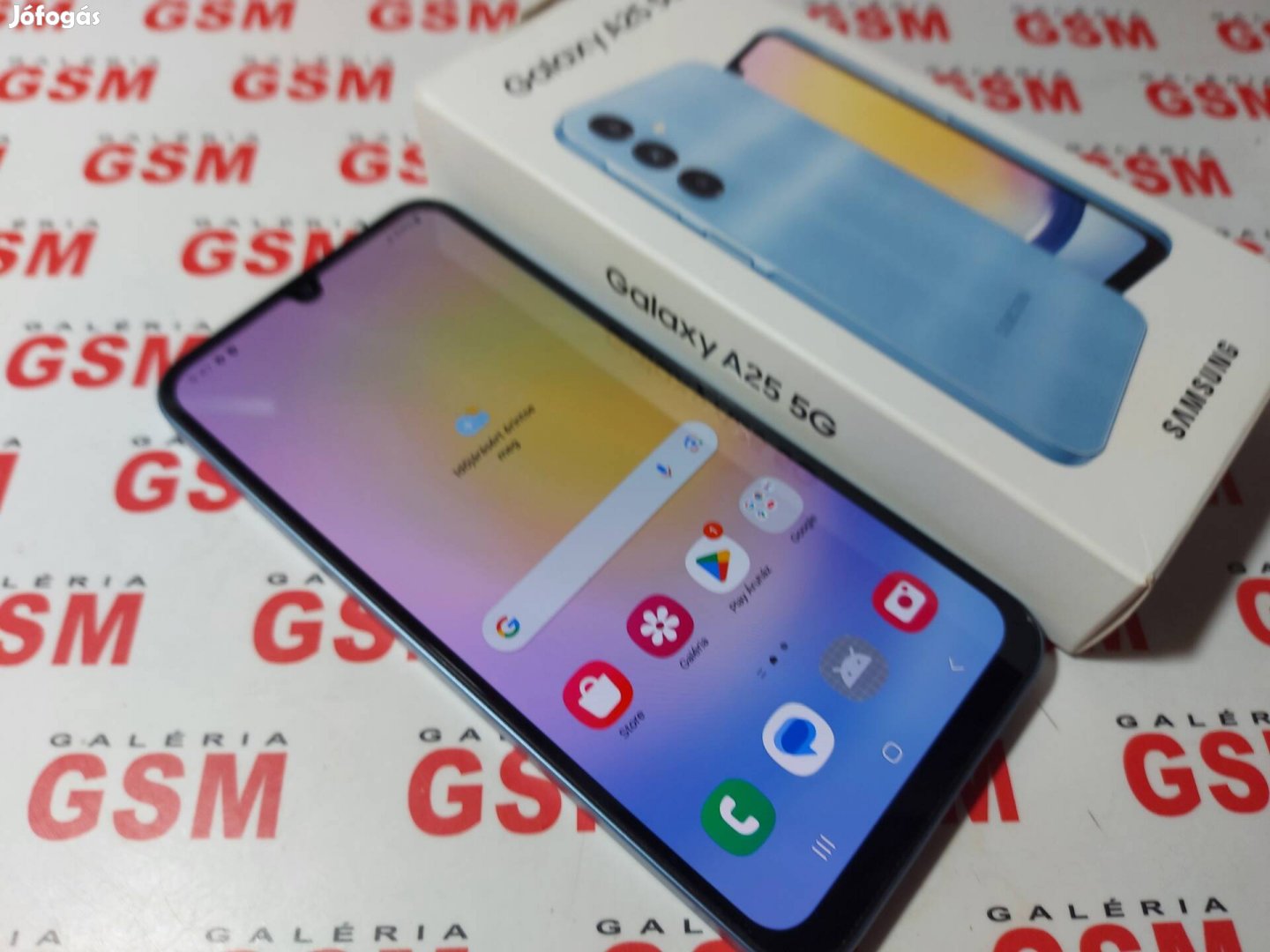 Samsunga25 5g 128gb újszerű független garanciás 