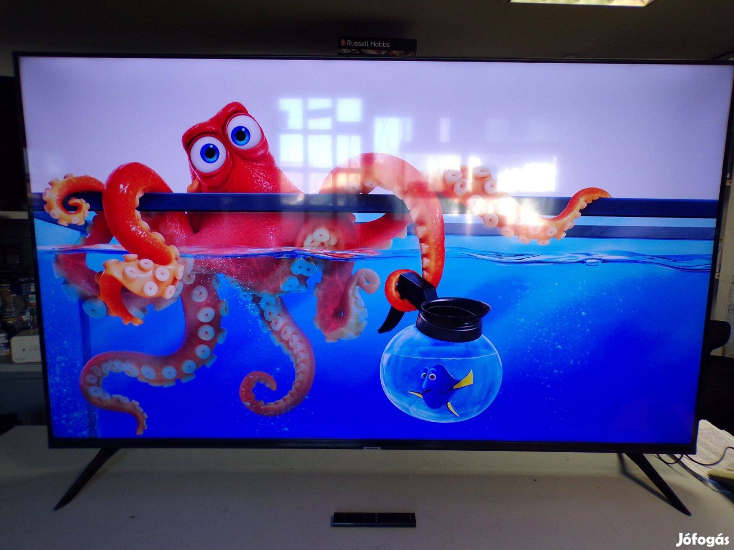 Samsungue65AU7022 smart led tv jótállással