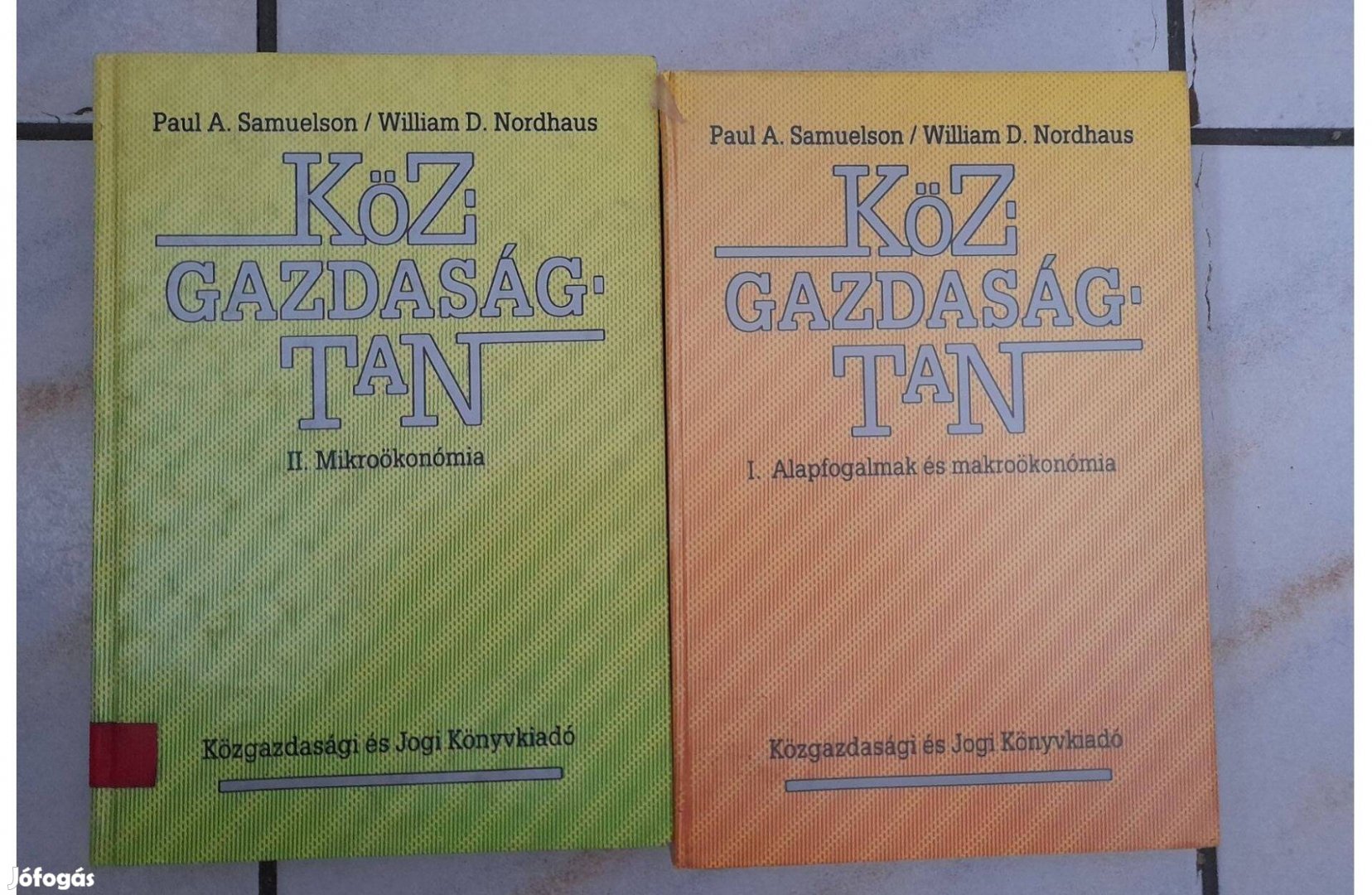 SamuelsonNordhaus Közgazdaságtan III. kötet könyvek