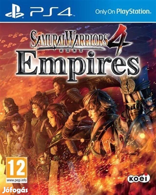 Samurai Warriors 4 Empires PS4 játék