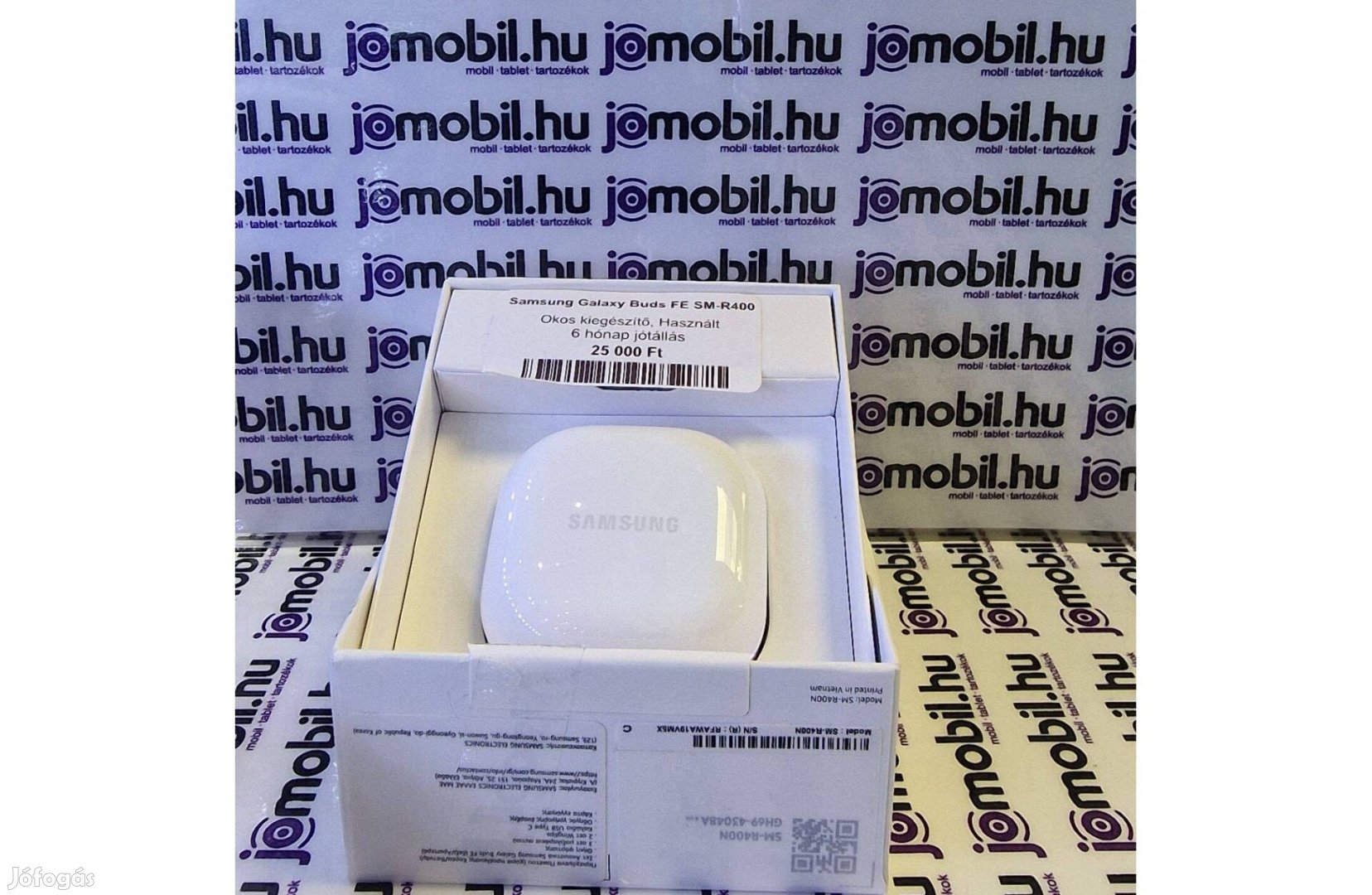 Samusng Galaxy Buds FE Fekete Fülhallgató Jótállással