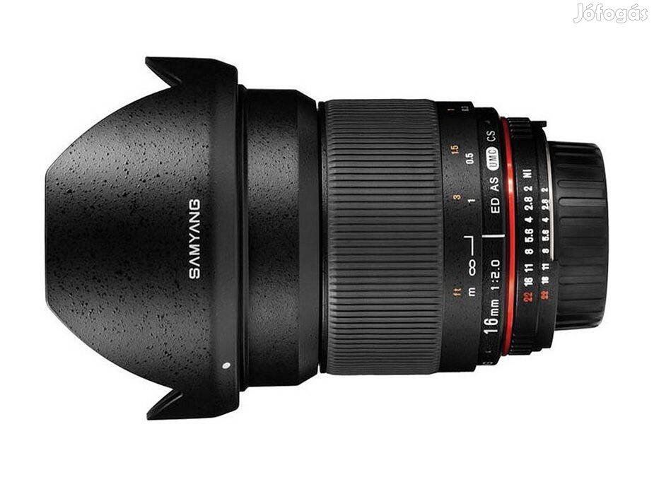 Samyang 16 2 DX objektív (Nikon) 16mm | 6 hó magyar garancia!