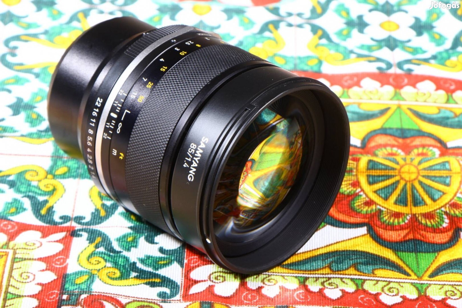 Samyang 1.4 85mm mk II fuji x objektív 