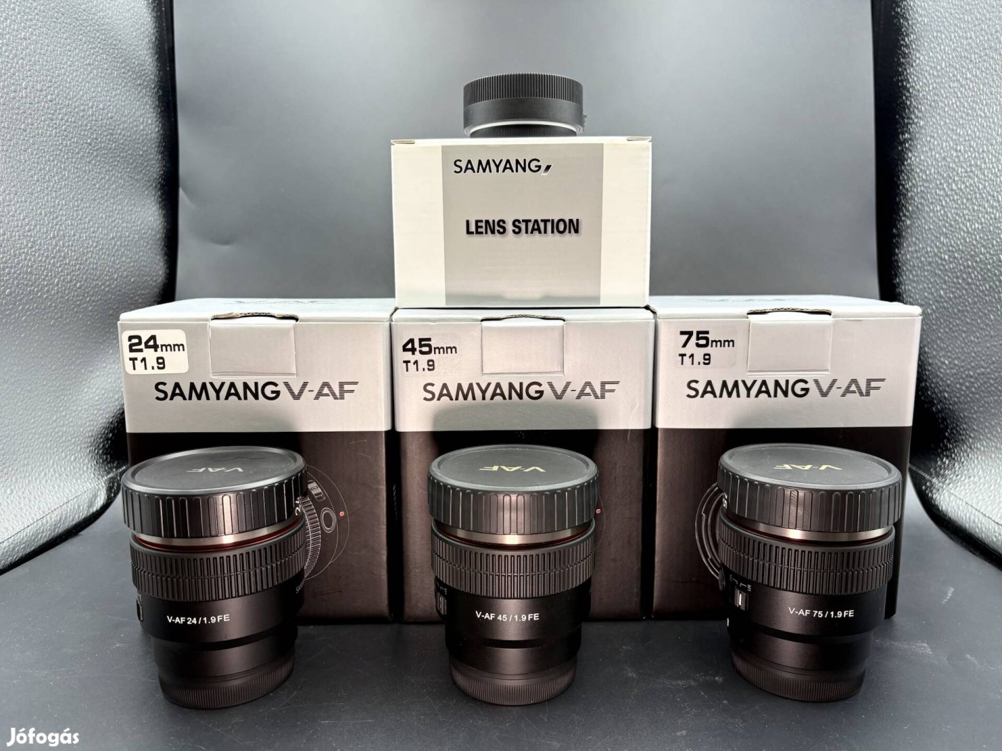 Samyang V-AF Sony FE 24mm 45mm 75mm