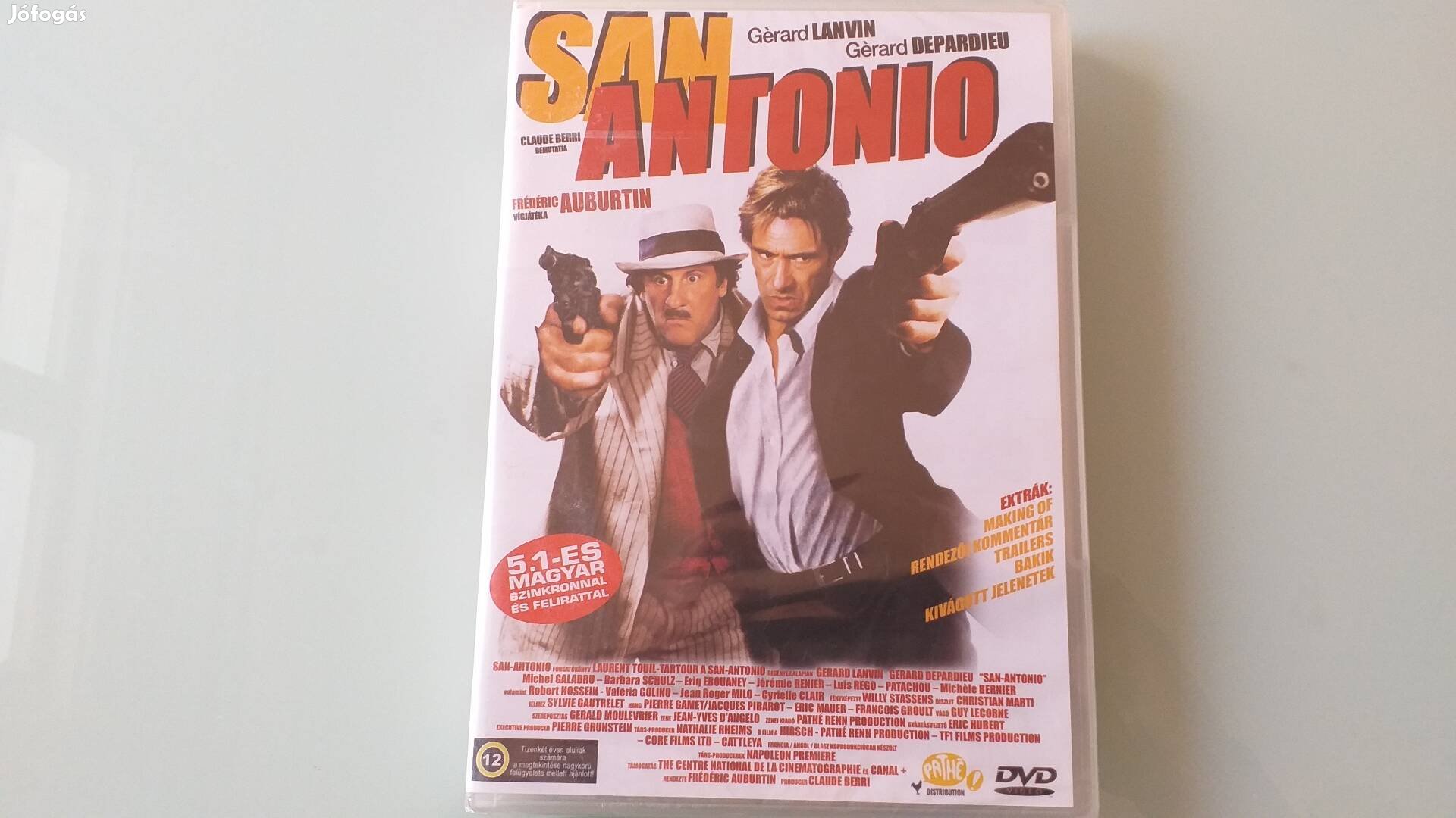 San Antonio francia vígjáték DVD-Gerard Depardieau