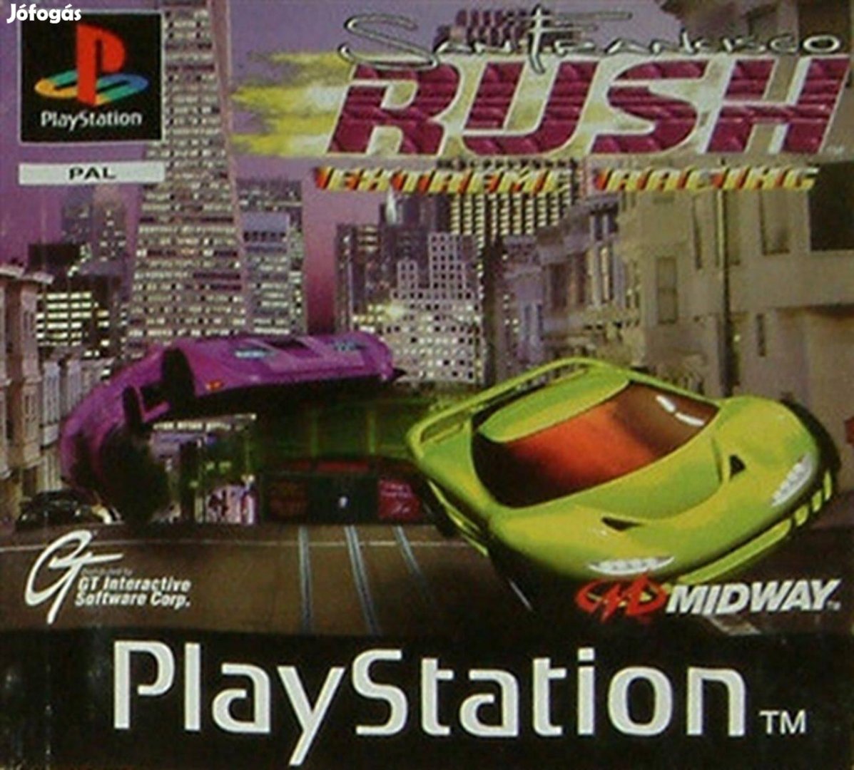 San Francisco Rush Extreme Racing, Mint Playstation 1 játék