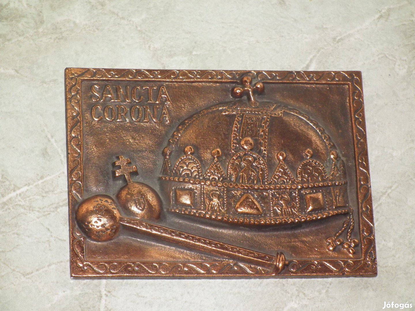 Sancta Corona - Szent Korona plakett dísztárgy