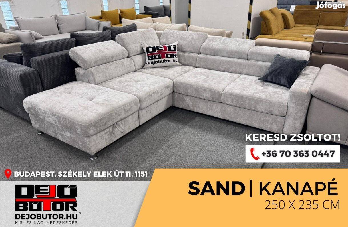 Sand relax rugós kanapé ülőgarnitúra 235x250 cm bútor