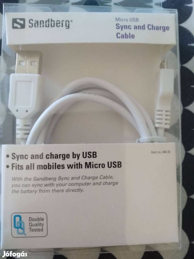 Sandberg töltőkábel USB, mikro USB