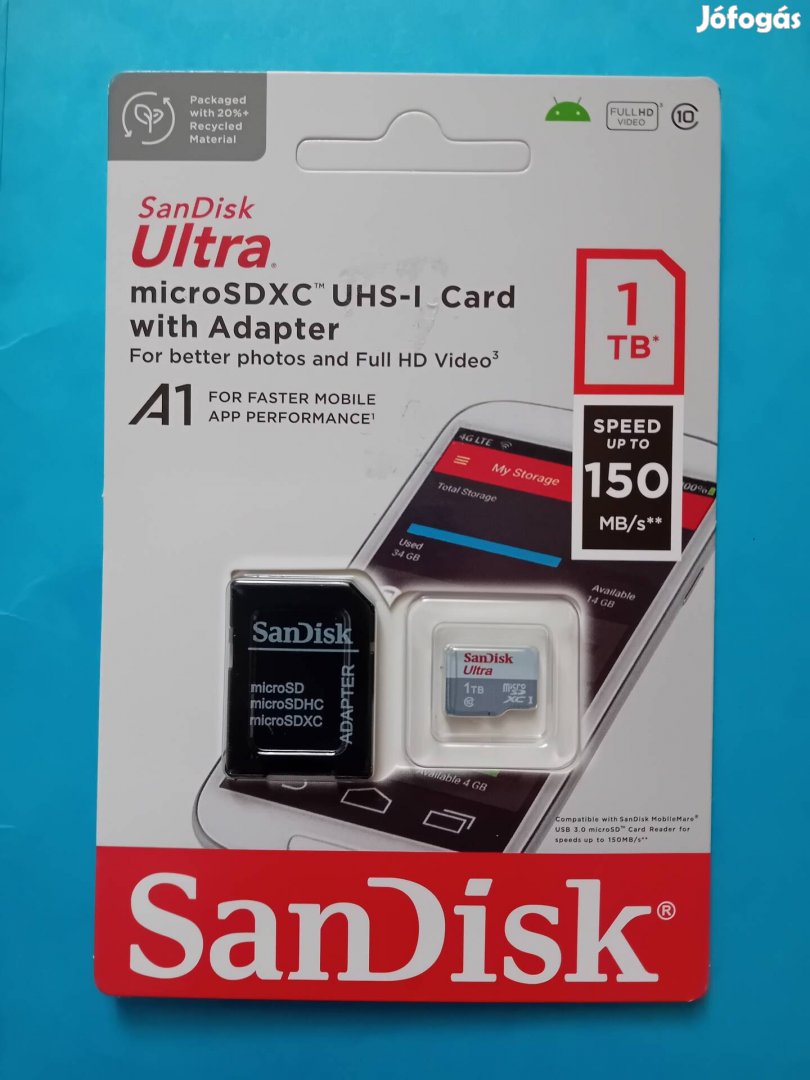 Sandisk 1TB memóriakártya 1024GB