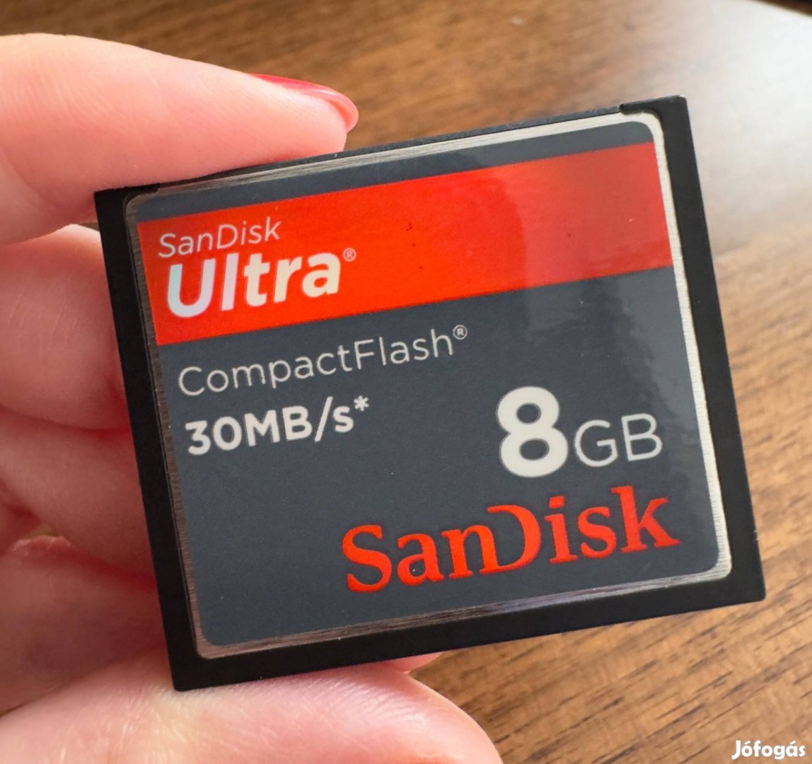 Sandisk 8GB CF Compactflash Ultra memóriakártya