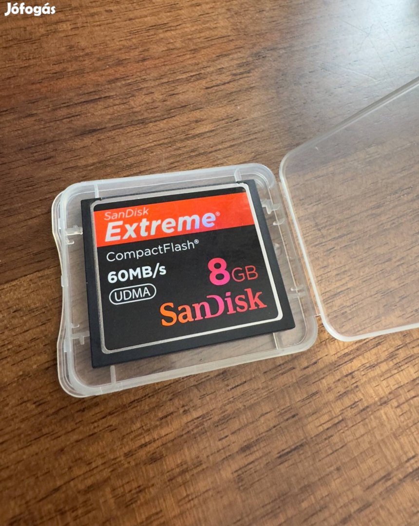 Sandisk 8 GB Extreme CF Compactflash memóriakártya