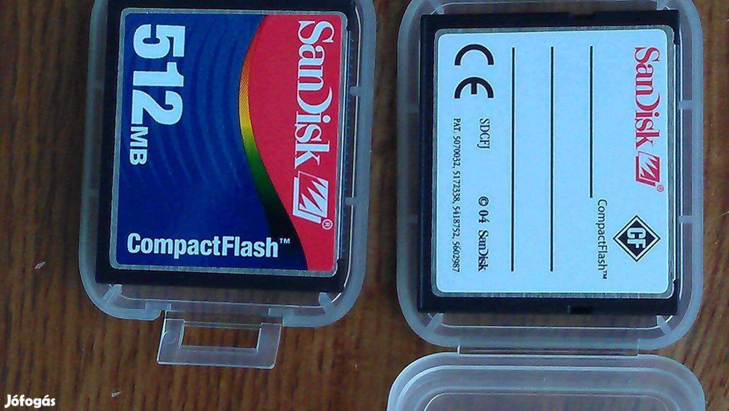 Sandisk Compackflash 512mb card