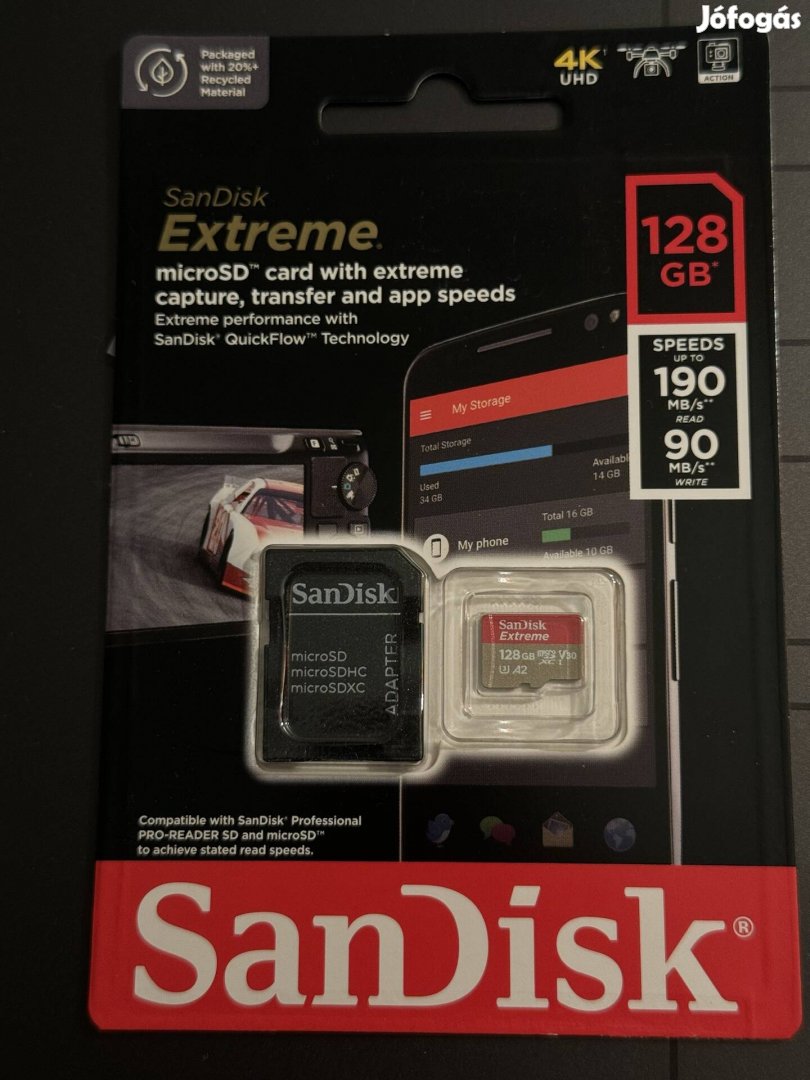 Sandisk Extreme 128GB (Bontatlan)