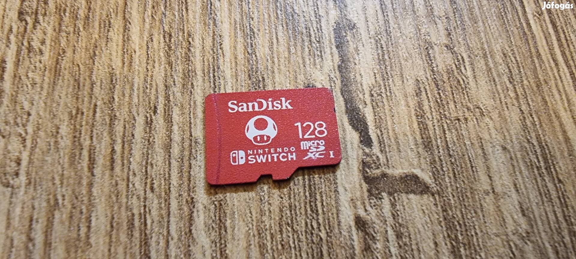 Sandisk Nintendo Switch Microsdxc 128GB A1 Uhs-I (V30) U3