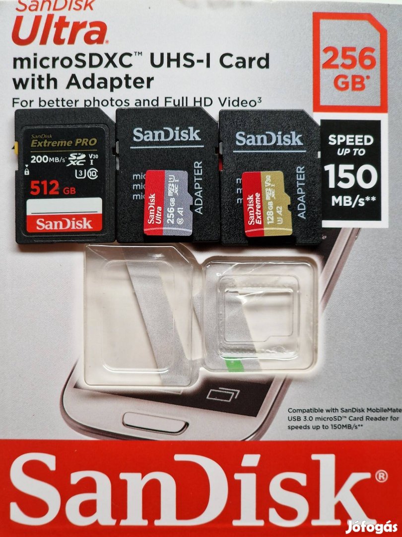 Sandisk SD Kártyák