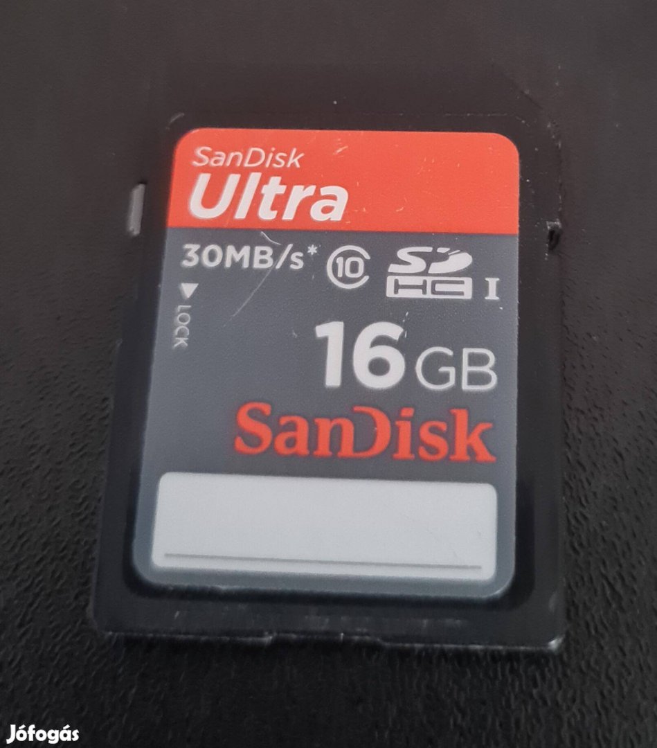 Sandisk Ultra Microsd kártya 30Mb/s 16Gb