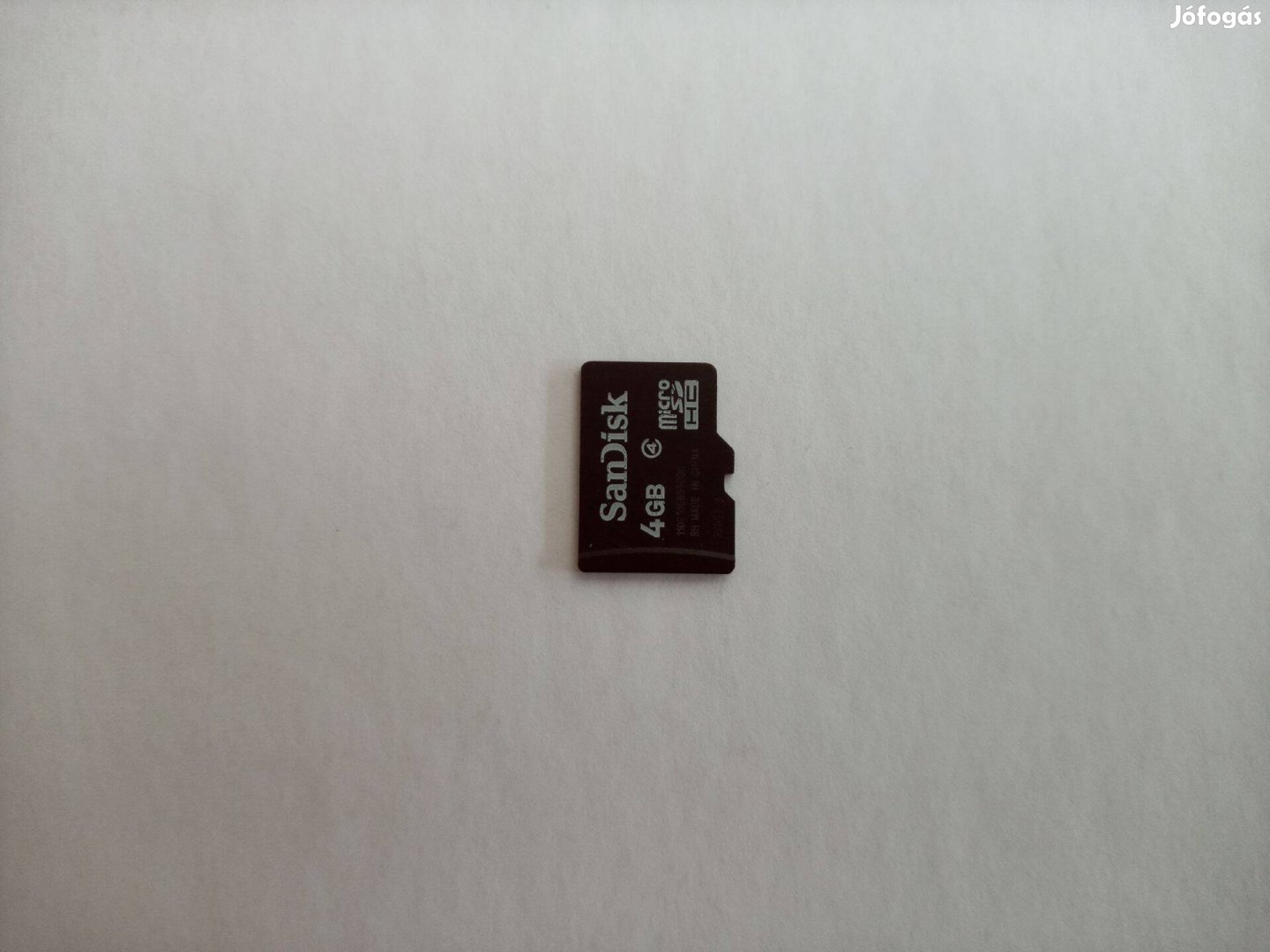 Sandisk micro SD HC 4 GB memóriakártya