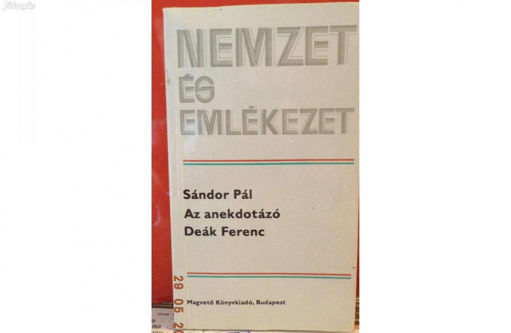 Sándor Pál Az anekdótázó Deák Ferenc