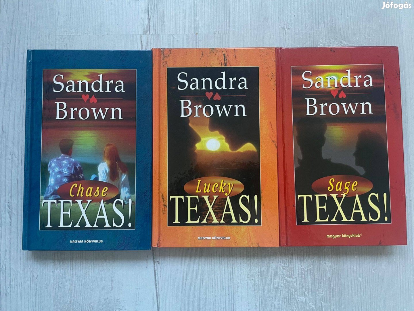Sandra Brown Texas trilógia (Chase, Lucky, Sage) könyv