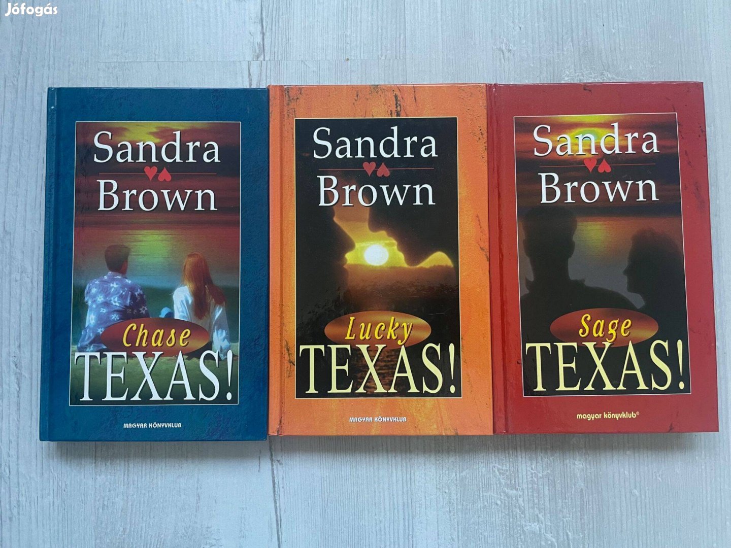 Sandra Brown Texas trilógia - Chase, Sage, Lucky könyv