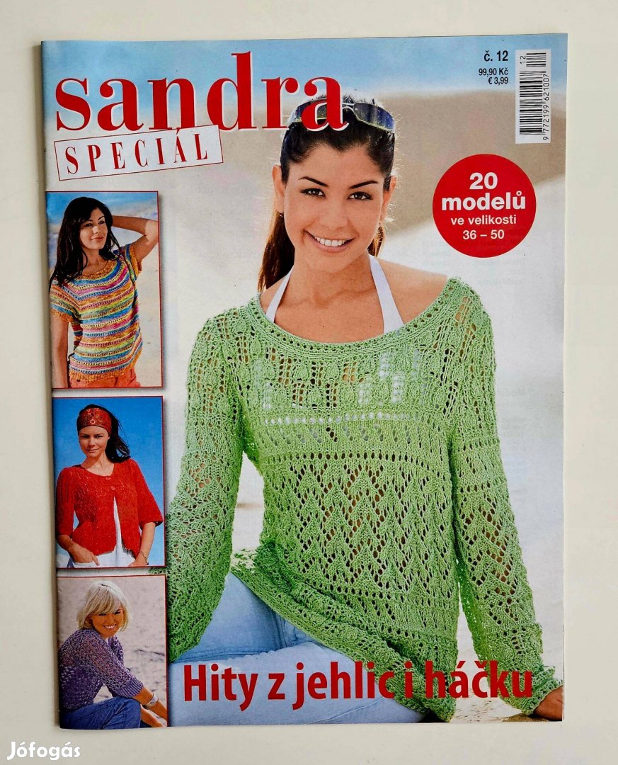 Sandra Special horgolós cseh nyelvű újság 12