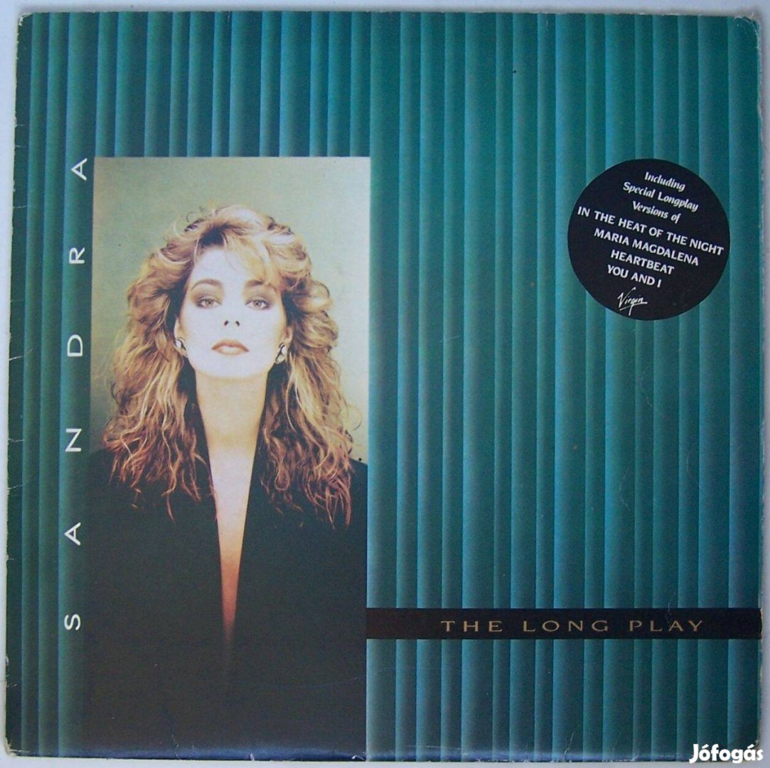 Sandra The Long Play megkímélt állapotú LP