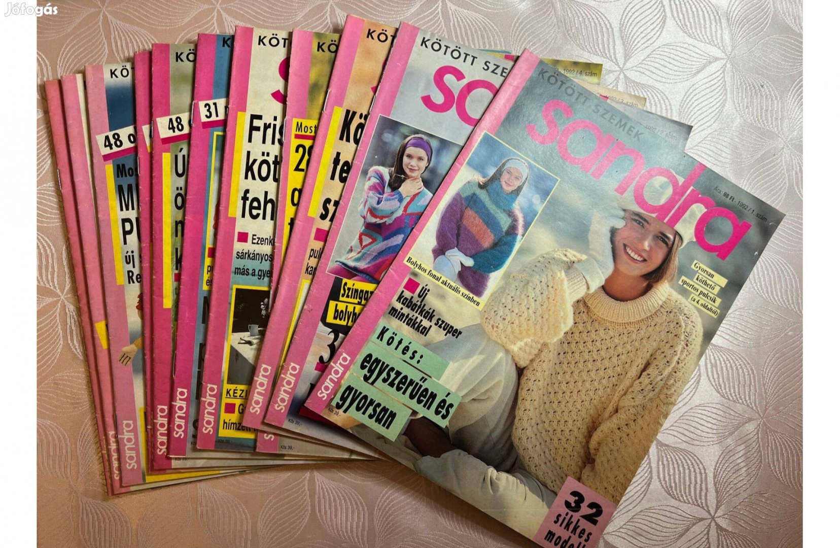 Sandra - kötős magazin több évfolyam