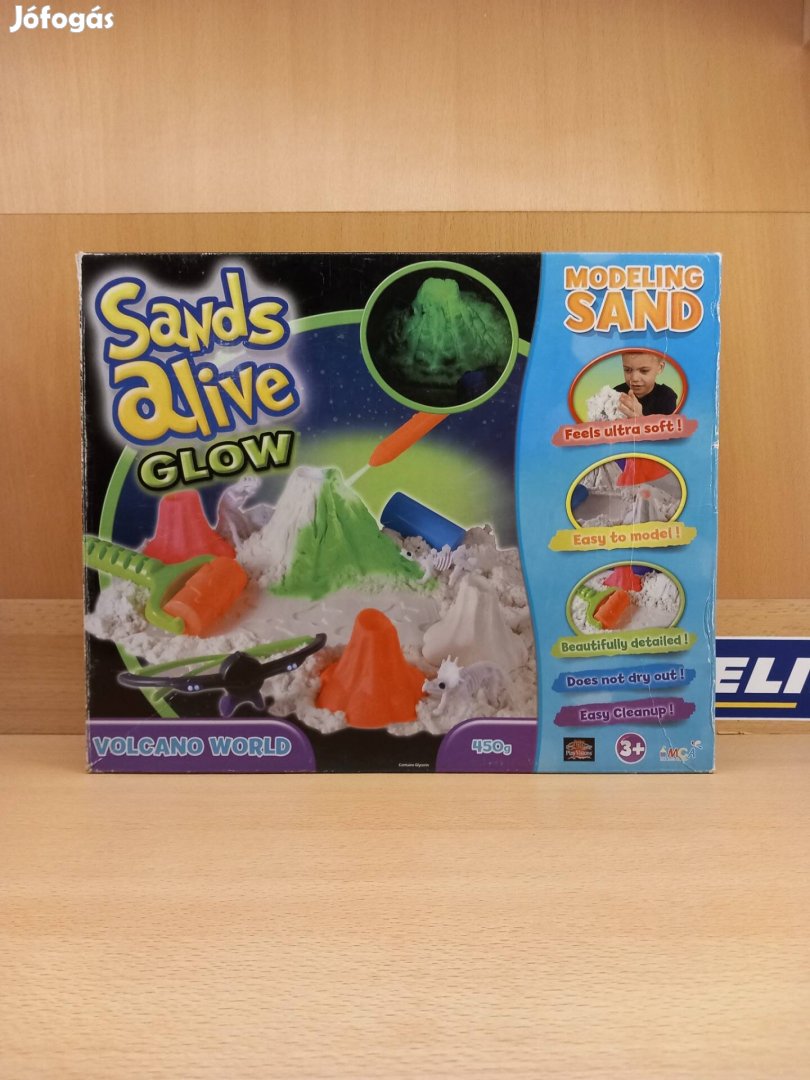 Sands alive világító homok gyurma