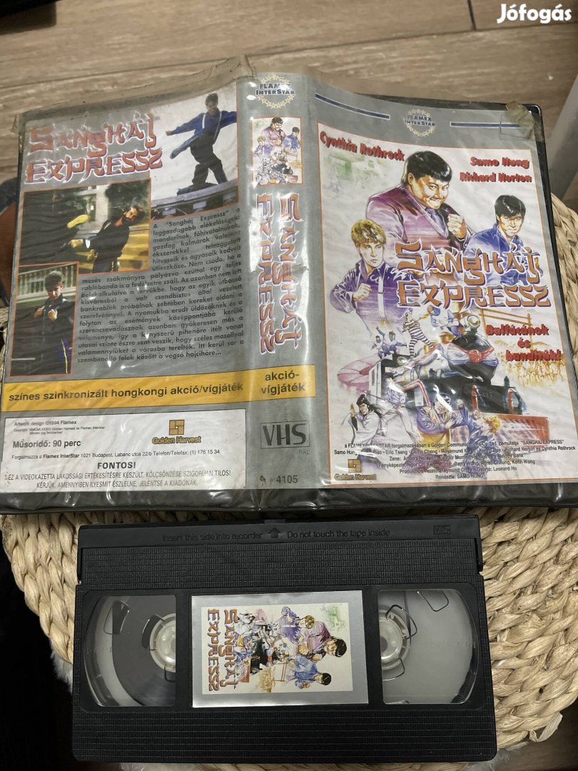 Sanghaj expressz vhs 