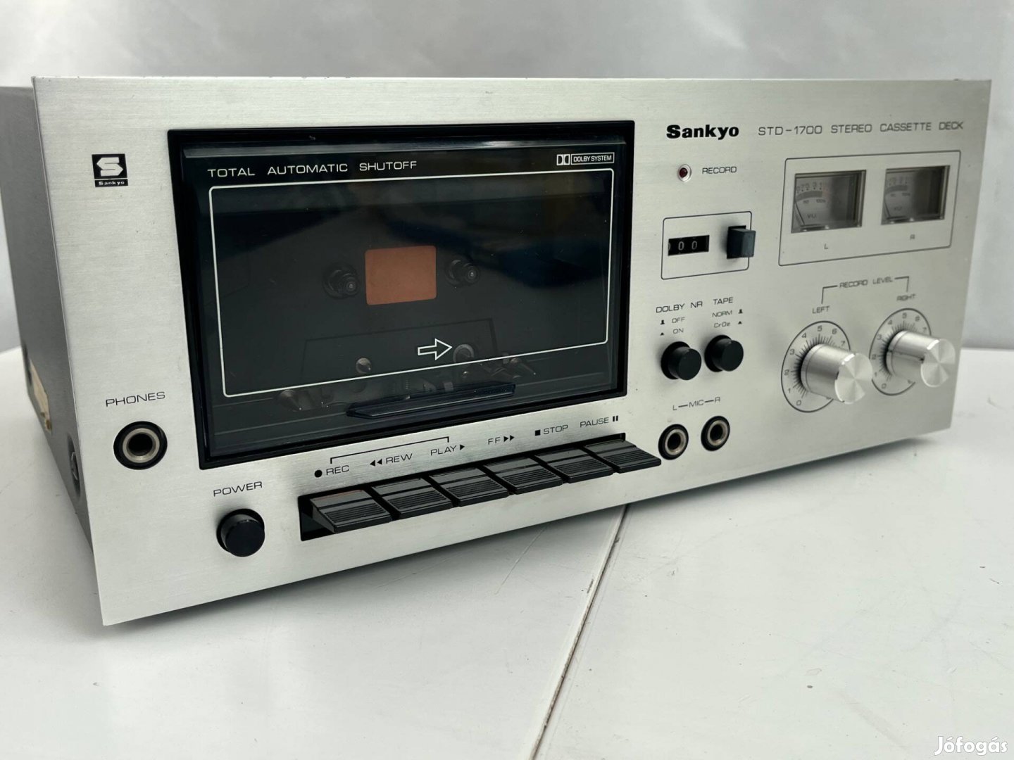 Sankyo STD-1700 deck magnó szervizelve STD 1700