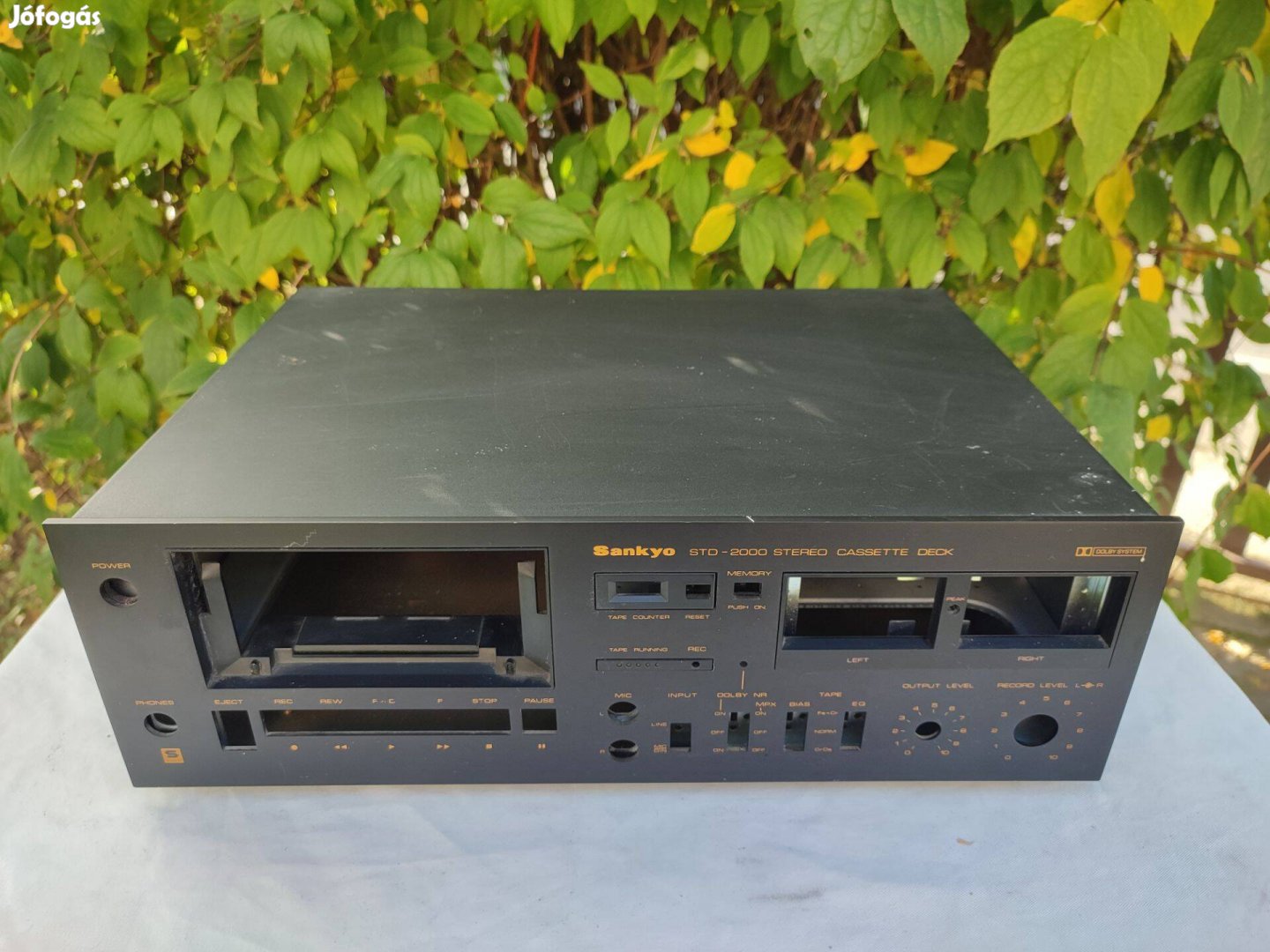 Sankyo STD-2000 kazettás deck doboza