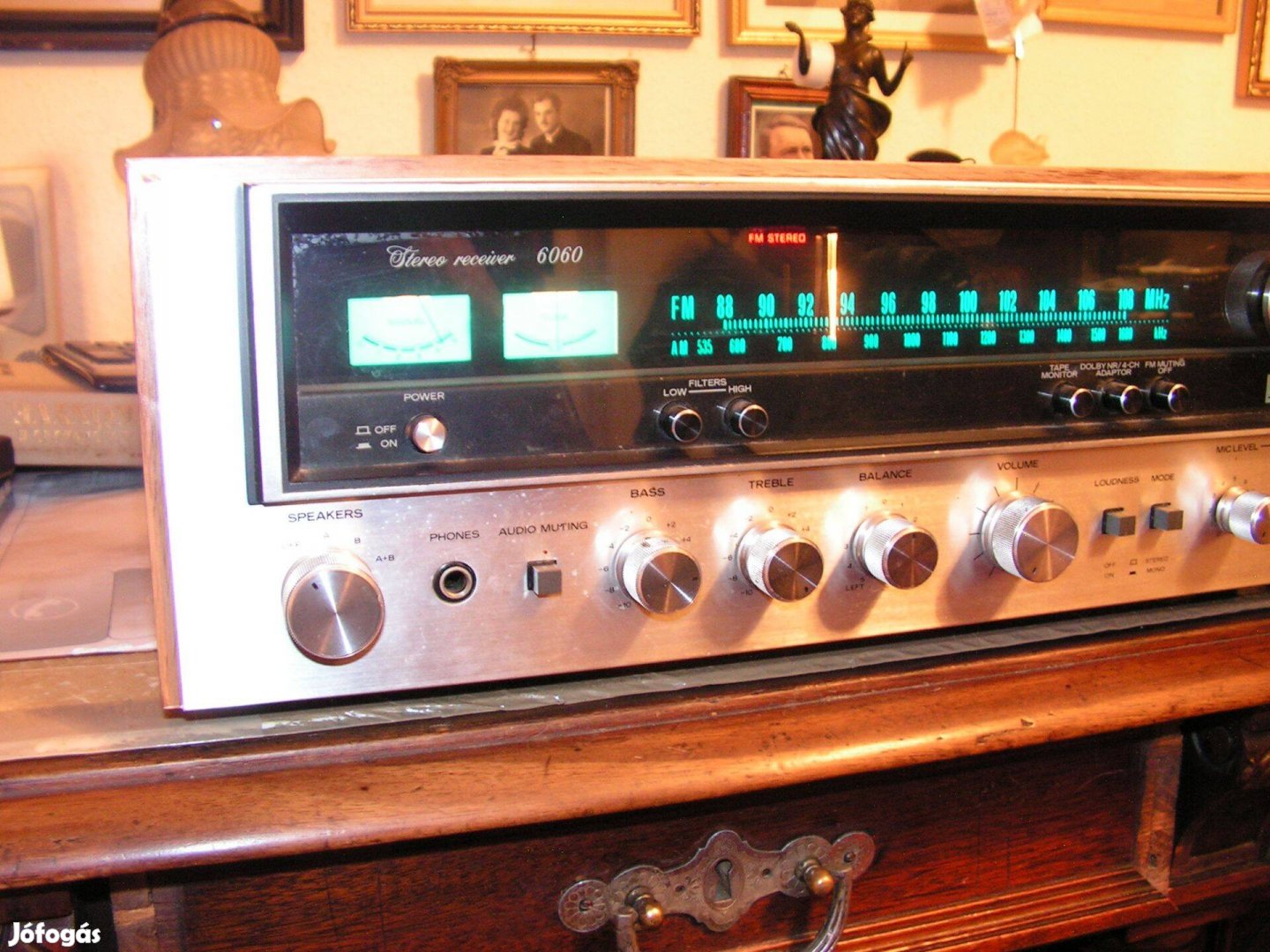 Sansui 6060 sztereó rádiós - erősítő. Receiver